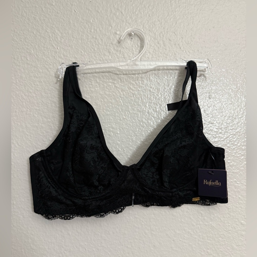 Rafaella Black Lace Bra